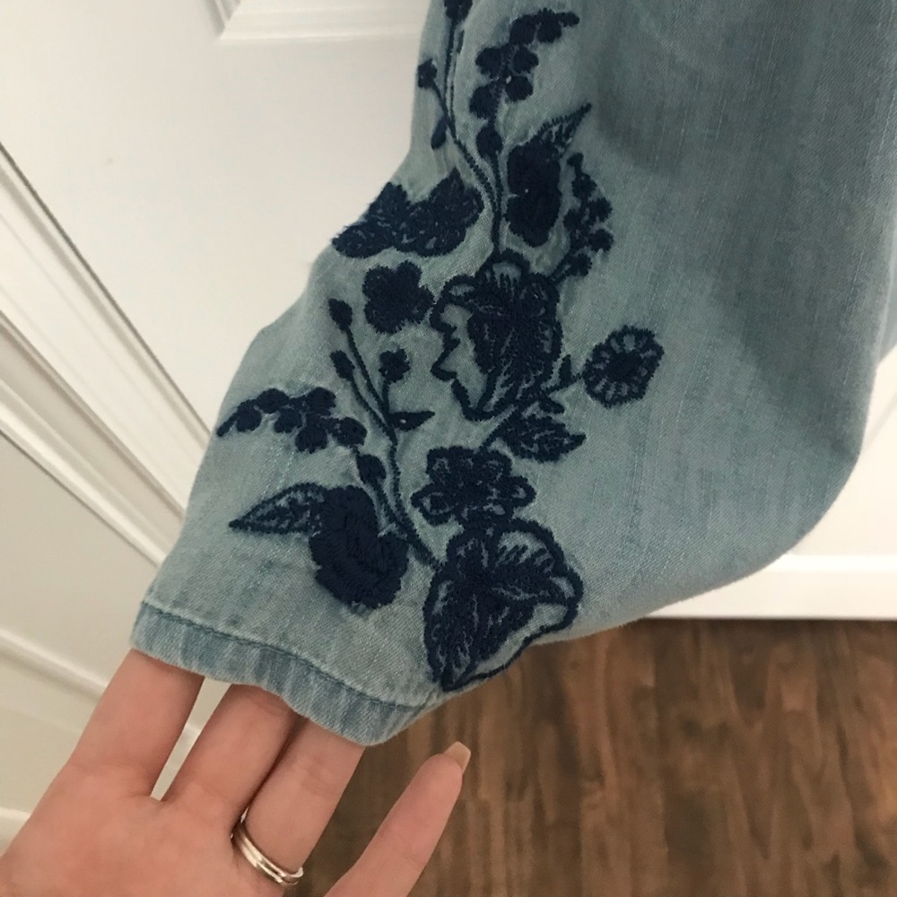 Denim romper - Picture 2 of 3